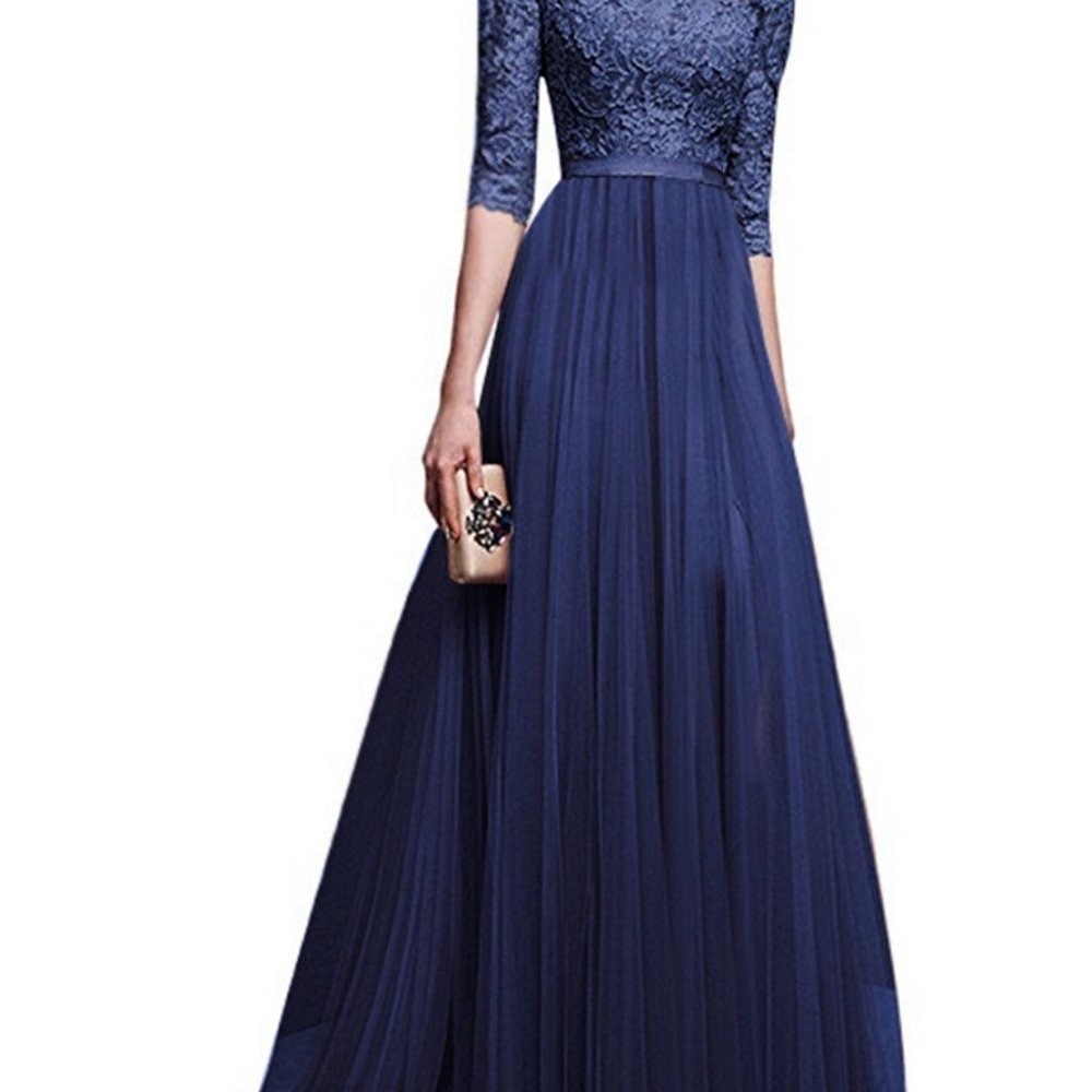 Dark Blue Formal Dress